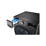 LG 21KG Black Steel Front Load Washing Machine - F0P2CYV2E, F0P2CYV2E