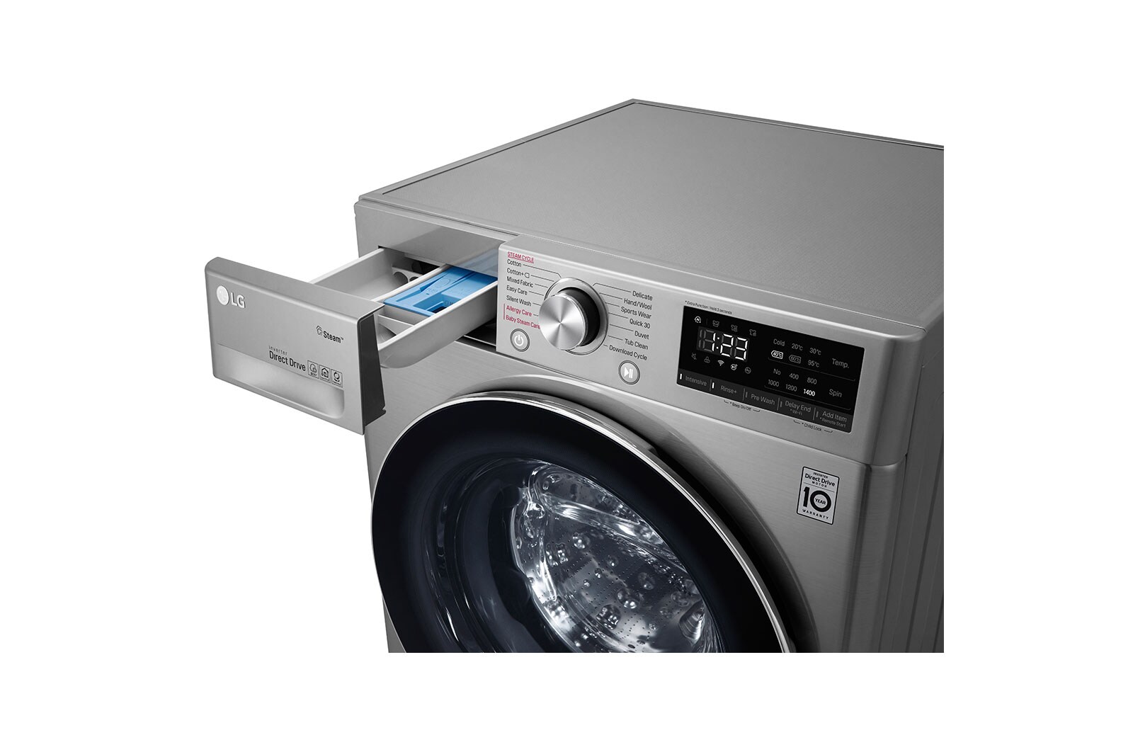 LG 8.5KG Wash / 5kg Dry Washer Dryer Combo - F2V5GGP2T, F2V5GGP2T