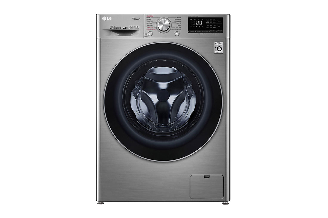 LG 10.5KG AI DD Front Loader Washing Machine - F4V5RYP2T, F4V5RYP2T