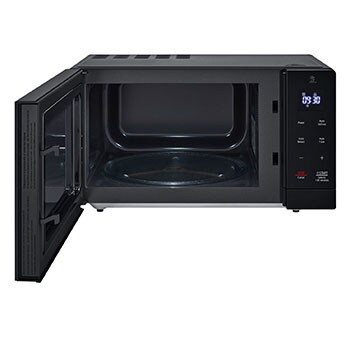 LG 30L NeoChef™ Solo Microwave Oven in Black Finish, MS3032JAS