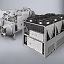LG Data Center Chiller system designed for high-capacity cooling performance and energy efficiency.