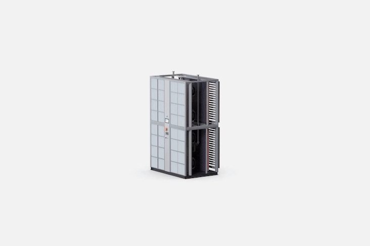 LG CRAH FWU system for precision air cooling in data centers, ensuring flexible and efficient airflow management.
