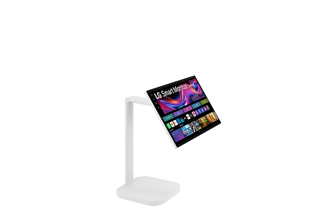 LG 31.5-inch 4K UHD IPS Smart Monitor Swing with Touchscreen, Rolling Stand, 32U889SA