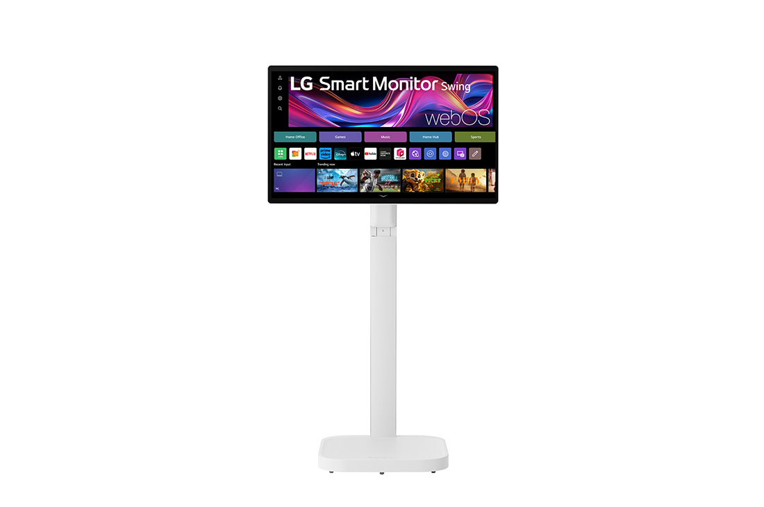 LG 31.5-inch 4K UHD IPS Smart Monitor Swing with Touchscreen, Rolling Stand, 32U889SA