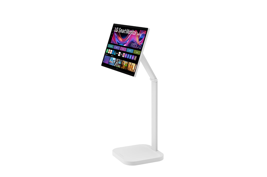 LG 31.5-inch 4K UHD IPS Smart Monitor Swing with Touchscreen, Rolling Stand, 32U889SA