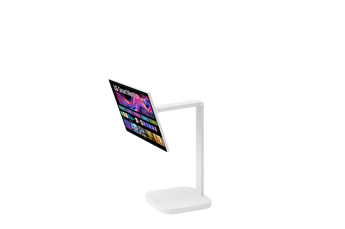LG 31.5-inch 4K UHD IPS Smart Monitor Swing with Touchscreen, Rolling Stand, 32U889SA