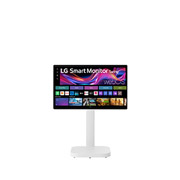 LG 31.5-inch 4K UHD IPS Smart Monitor Swing with Touchscreen, Rolling Stand, 32U889SA