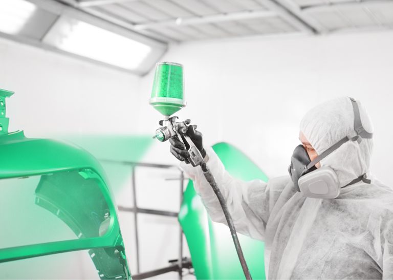 Spray coating