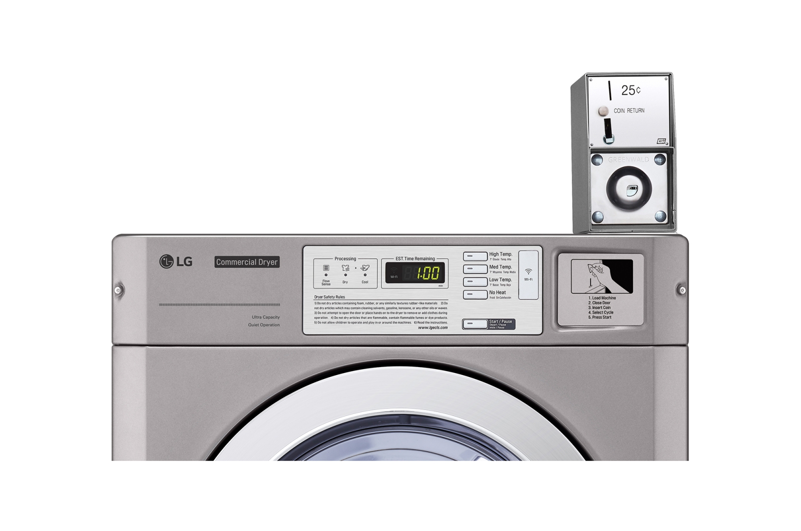 LG 7.3 cu.ft Standard Capacity Dryer, GIANT DRYER