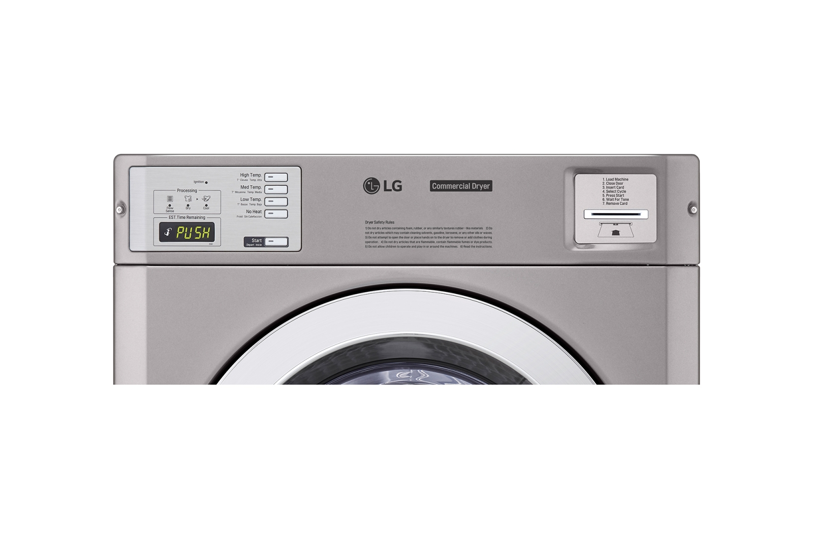 LG 9.0 cu.ft Large Capacity Dryer, TITAN DRYER