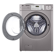 LG 5.2 cu.ft Ultra Capacity Front load Washer, TITAN WASHER