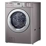 LG 5.2 cu.ft Ultra Capacity Front load Washer, TITAN WASHER