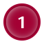An icon of number one