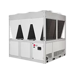 LG Air-cooled-Inverter Scroll Heat Pump is displayed.