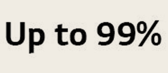 Up to 99