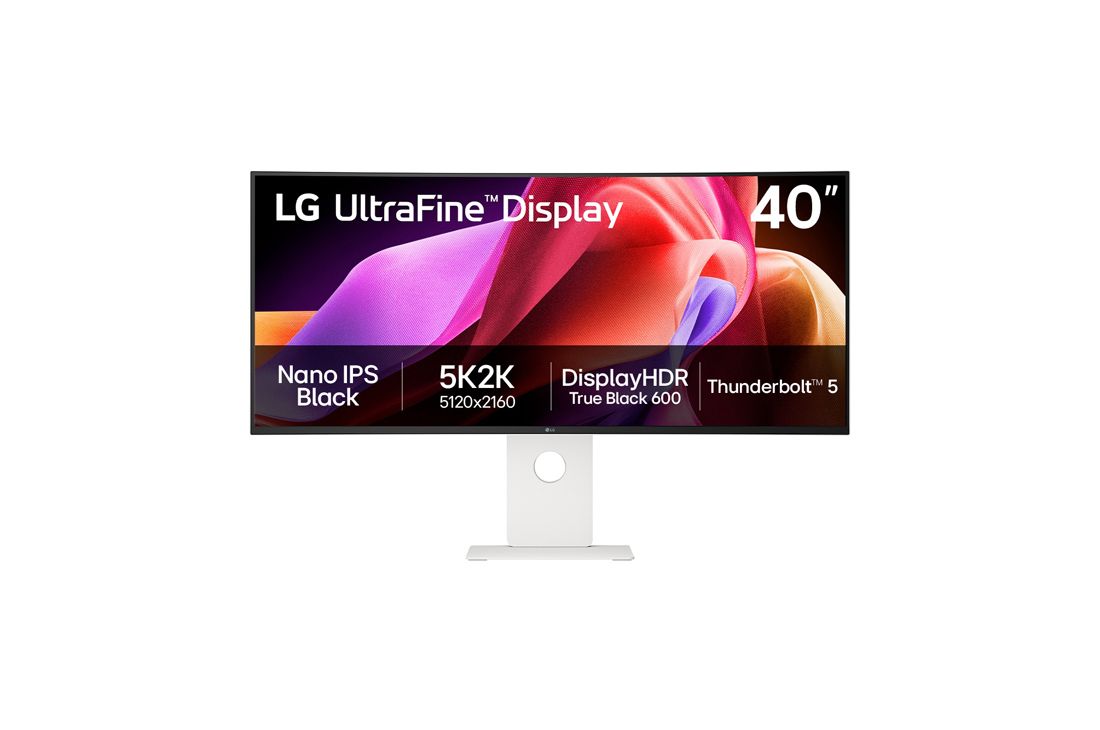 LG UltraFine™ WUHD 5K2K Nano IPS Monitor with Thunderbolt™ 5 and USB Type-C®, 40WT95UF