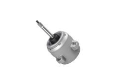 High-power LG Fan motor with a gray cylindrical housing and protruding shaft (85–150W)