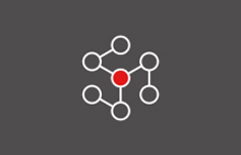 Icon for innovative new methods and advanced materials in technology development.