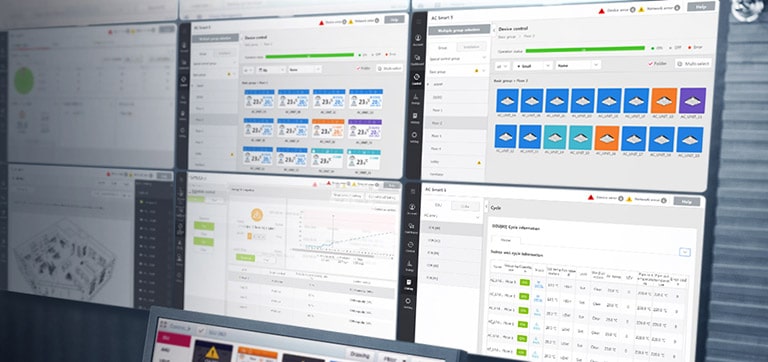 LG Intuitive Interface Air Solution