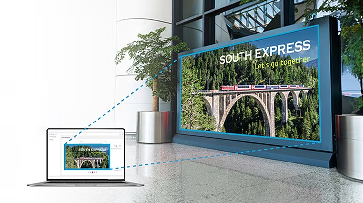 Through the solution, a user can view the currently playing screen in thumbnail form.