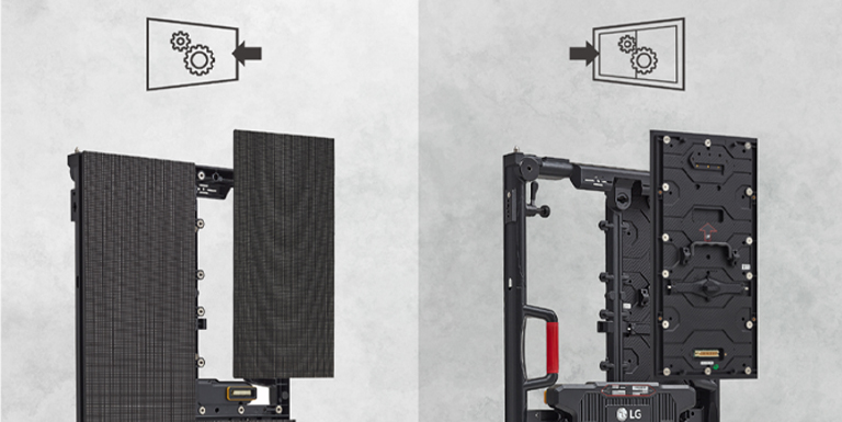 Front or Rear Serviceability