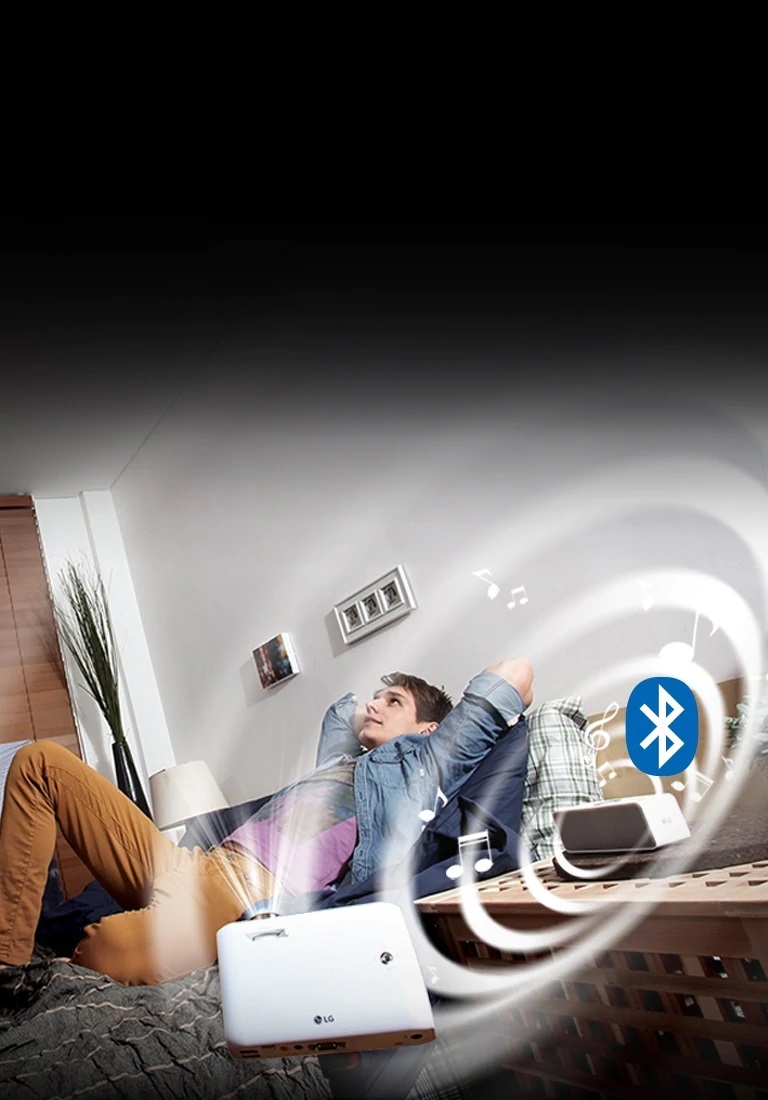 LG PH510PG Bluetooth Sound Compatible