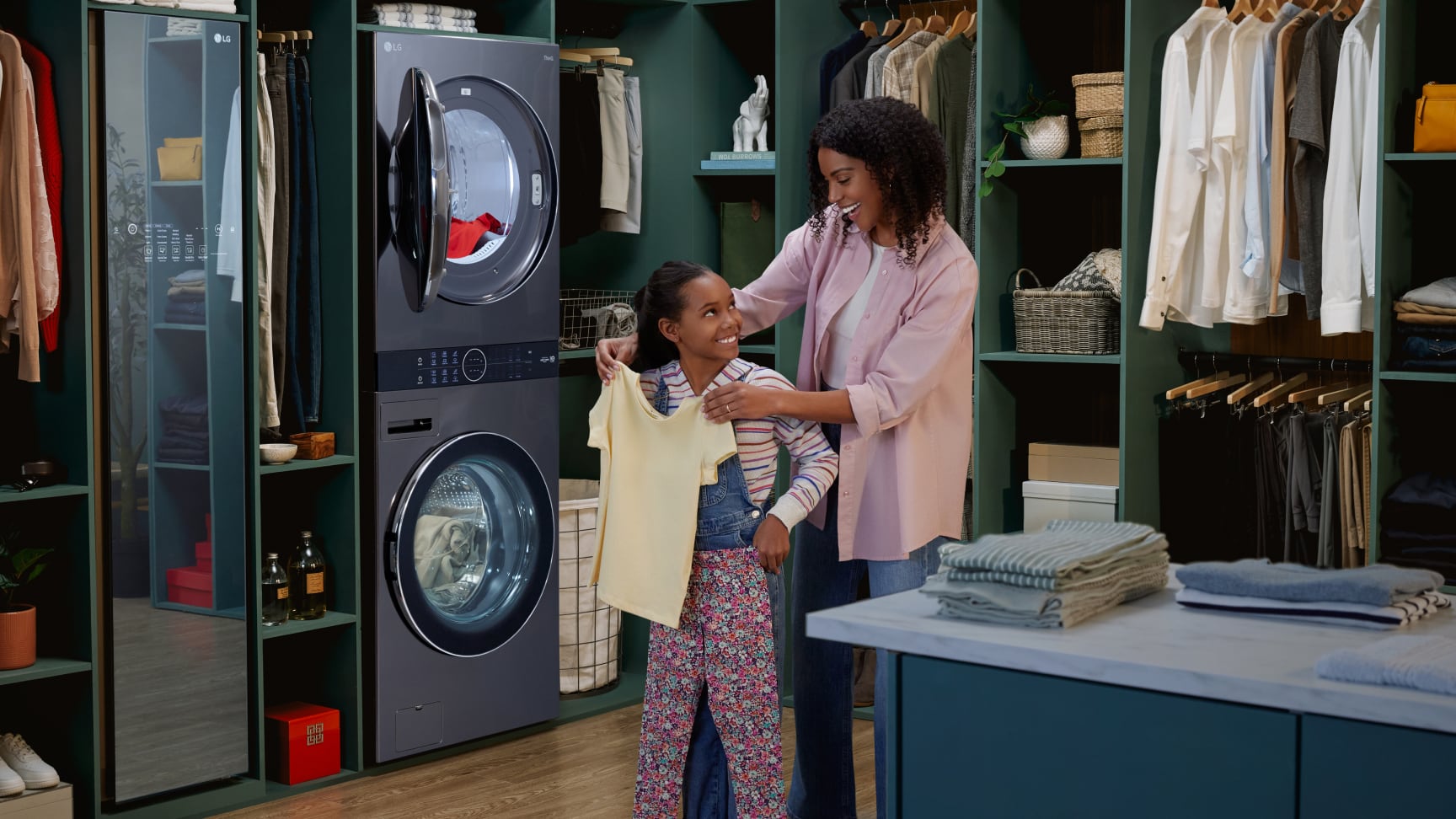 WashTowerᴹᶜ de LG - Une innovation pour vous et toute la famille