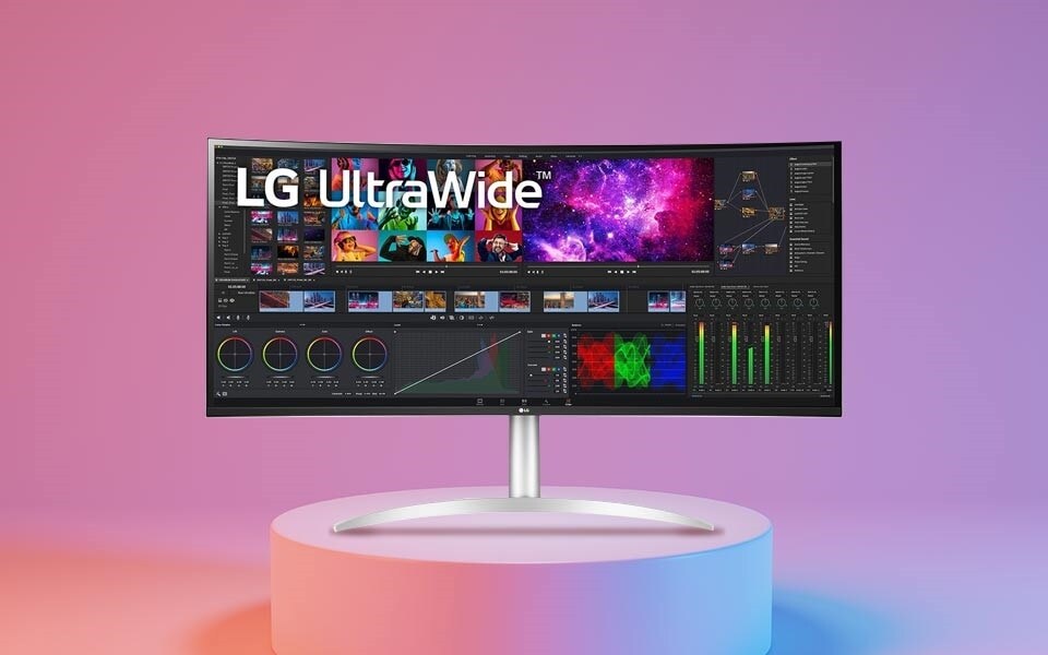 Získejte správný pozorovací úhel s 39,7" zakřiveným displejem UltraWide™ 5K2K Nano IPS