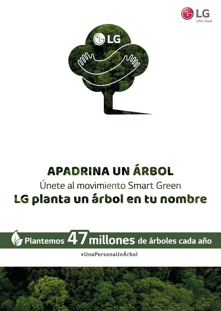 Apadrina un árbol LG Smart Green