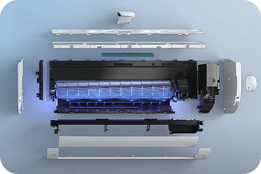 This image describes the Air Care Complete System.