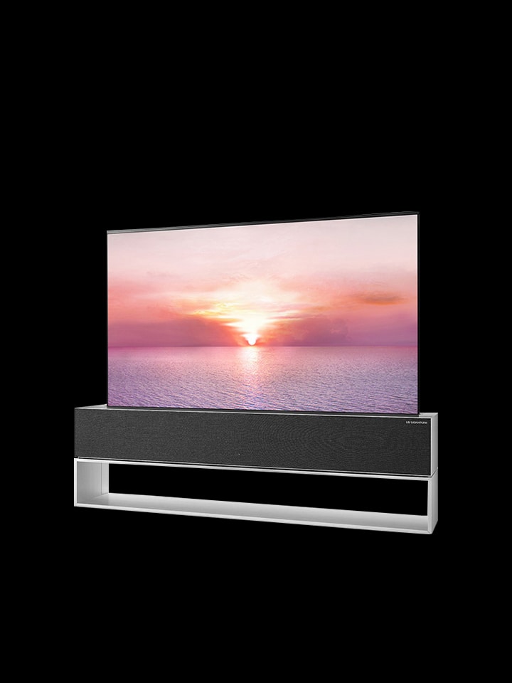 Front view of LG SIGNATURE OLED R