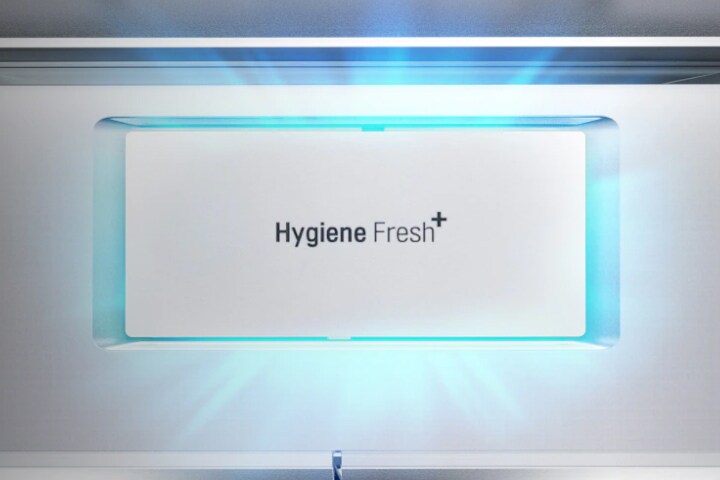 A close-up of the Fresh Filter located inside the LG InstaView Door-in-Door Refrigerator. 
