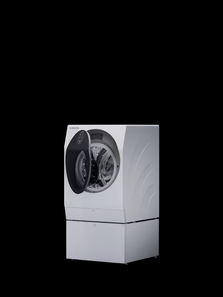 Front view of LG SIGNATURE Washing Machine