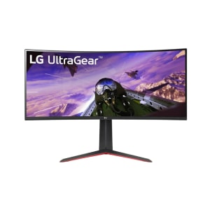 Vista frontal del monitor para juegos LG UltraGear