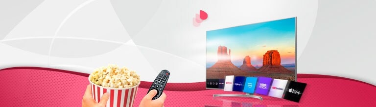Soporte para aplicaciones streaming en tu TV LG