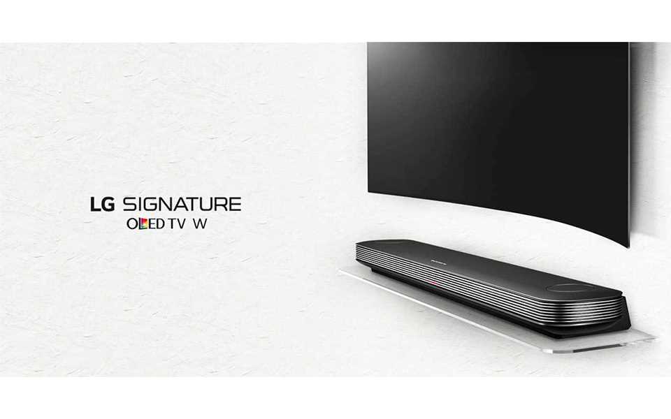 The LG SIGNATURE OLED TV W7 Television - The world’s thinnest TV.