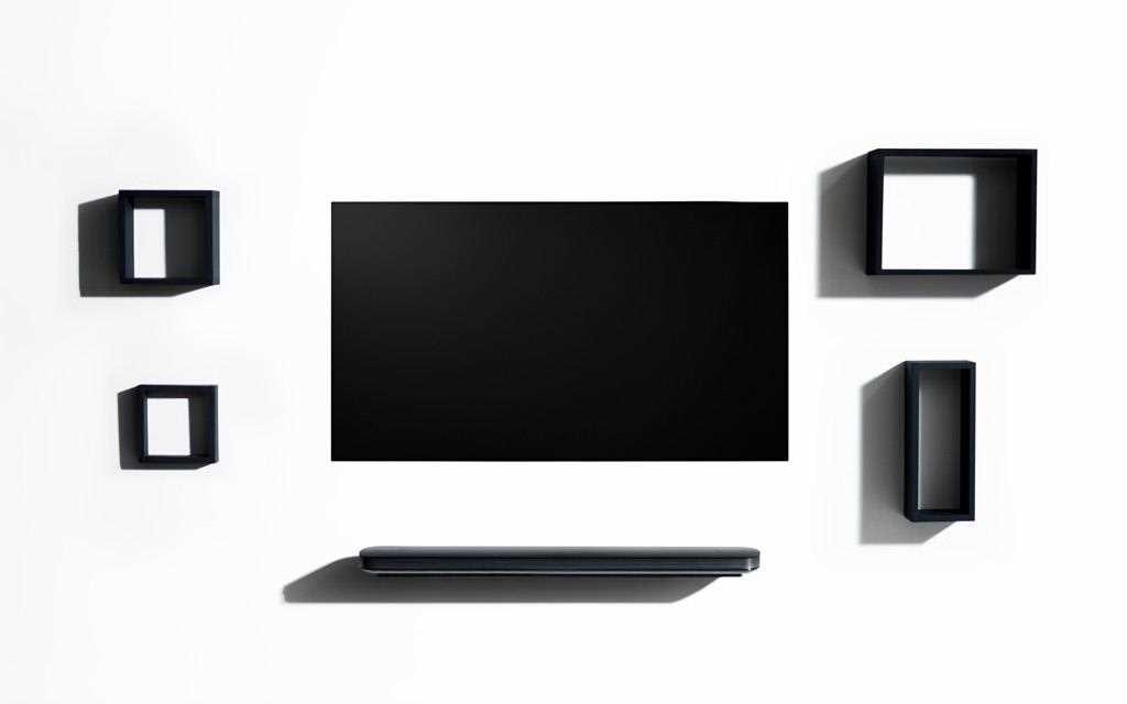 The LG SIGNATURE OLED TV W7 Television - The world’s thinnest TV.