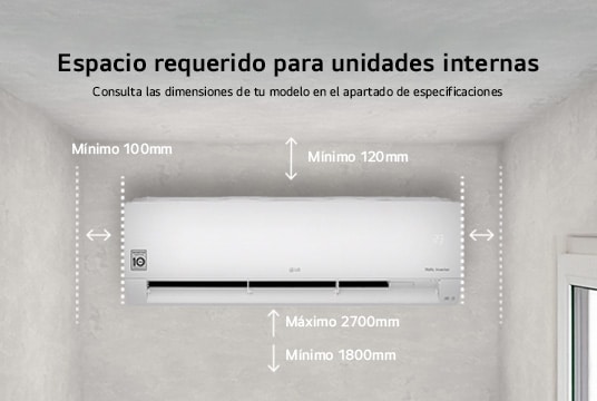 Dimensiones aire acondicionado