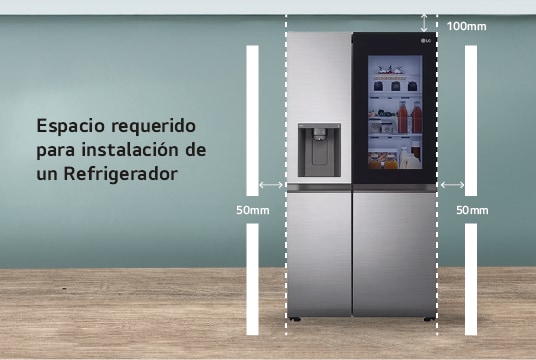 Dimensiones refrigerador